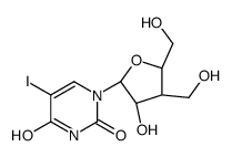 1-[(2R,3S,4S,5S)-3-hydroxy-4,5-bis(hydroxymethyl)oxolan-2-yl]-5-iodopyrimidine-2,4-dione Structure