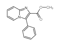 3-苯基咪唑并[1,2-a]吡啶-2-羧酸甲酯结构式