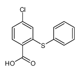 4-chloro-2-phenylsulfanylbenzoic acid Structure