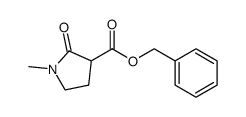 benzyl-1-methyl-2-oxopyrrolidine-3-carboxylate Structure