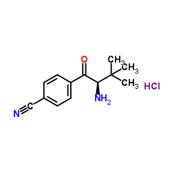 rac-4-(2-Amino-3,3-dimethyl-1-oxobutyl)benzonitrile Hydrochloride picture