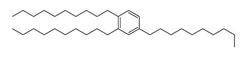 1,2,4-tris-decylbenzene Structure