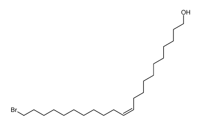 22-Bromo-(11Z)-docosen-1-ol Structure