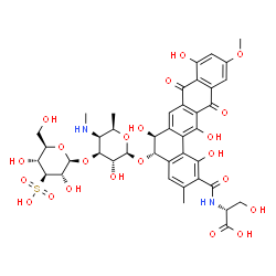 Pradimicin FS structure