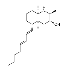 (-)-Lepadin B Structure