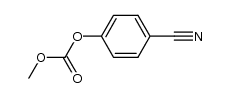 methyl 4-cyanophenyl carbonate Structure