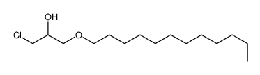 1-chloro-3-(dodecyloxy)propan-2-ol Structure