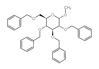 Methyl 2,3,4,6-Tetra-O-benzyl-a-D-glucopyranoside structure