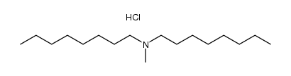 Methyldioctylammonium chloride Structure