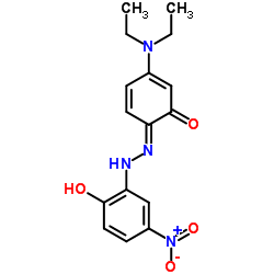 5-(diethylamino)-2-[(2-hydroxy-5-nitrophenyl)azo]phenol Structure