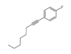 1-fluoro-4-oct-1-ynylbenzene结构式