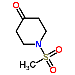 1-(Methylsulfonyl)-4-piperidinone Structure