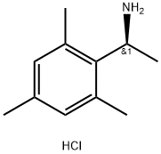 (S)-1-均三甲苯基乙烷胺盐酸盐结构式