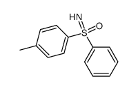 phenyl p-methylphenyl sulfoximide结构式