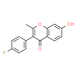 3-(4-Fluoro-phenyl)-7-hydroxy-2-methyl-chromen-4-one picture