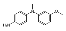 4-N-(3-methoxyphenyl)-4-N-methylbenzene-1,4-diamine Structure