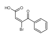 3-bromo-4-oxo-4-phenyl-cis-crotonic acid结构式