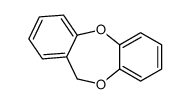 6H-benzo[b][1,4]benzodioxepine Structure