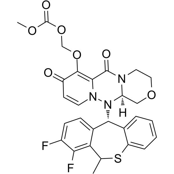 Cap-dependent endonuclease-IN-16结构式