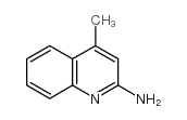 4-甲基-2-喹啉胺结构式