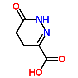 6-OXO-1,4,5,6-TETRAHYDROPYRIDAZIN-3-CARBOXYLIC ACID Structure