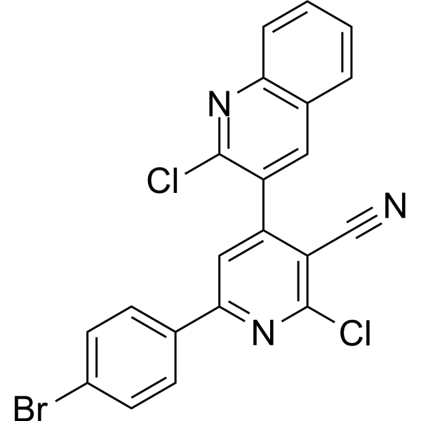 Pim-1 kinase inhibitor 6结构式