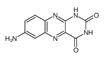 7-aminoalloxazine结构式