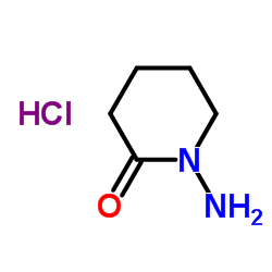 1-Aminopiperidin-2-one hydrochloride Structure