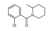 1-(2-chlorobenzoyl)-2-methylpiperidine structure