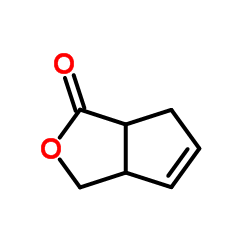 3,3a,6,6a-Tetrahydro-1H-cyclopenta[c]furan-1-one Structure