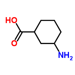 Cyclohexanecarboxylic acid, 3-amino-, trans- (9CI) picture