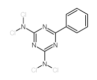 N,N,N,N-tetrachloro-6-phenyl-1,3,5-triazine-2,4-diamine picture