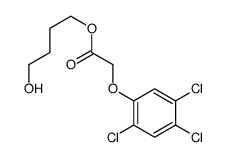 4-hydroxybutyl 2-(2,4,5-trichlorophenoxy)acetate Structure