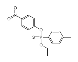 ethoxy-(4-methylphenyl)-(4-nitrophenoxy)-sulfanylidene-λ5-phosphane结构式