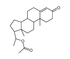 20-醋酸二氢孕酮结构式