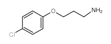 3-(4-CHLOROPHENOXY)PROPYLAMINE Structure