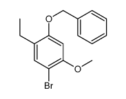 1-bromo-5-ethyl-2-methoxy-4-phenylmethoxybenzene图片