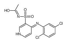 N-[4-(2,5-dichloroanilino)pyridin-3-yl]sulfonylacetamide Structure