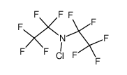 N-chloro-1,1,2,2,2-pentafluoro-N-(perfluoroethyl)ethan-1-amine结构式