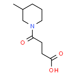 1-Piperidinebutanoicacid,3-methyl-gamma-oxo-(9CI) structure