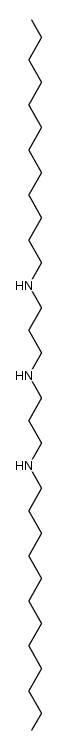 bis-(3-dodecylamino-propyl)-amine Structure