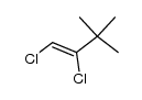 (Z)-1,2-Dichlor-3,3-dimethyl-1-buten Structure