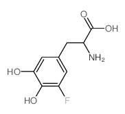 Tyrosine,3-fluoro-5-hydroxy- (9CI) Structure