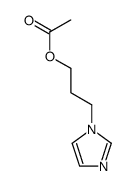 1H-Imidazole-1-propanol,acetate(ester)(9CI)结构式