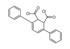 (1S,2S)-3,6-diphenylcyclohexa-3,5-diene-1,2-dicarbonyl chloride Structure