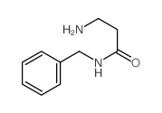 Propanamide,3-amino-N-(phenylmethyl)- Structure