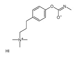 trimethyl-[3-[4-(methylcarbamoyloxy)phenyl]propyl]azanium,iodide Structure