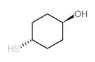 TRANS-4-MERCAPTOCYCLOHEXANOL structure