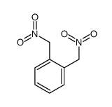 1,2-bis(nitromethyl)benzene Structure