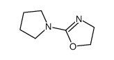 2-pyrrolidin-1-yl-4,5-dihydro-1,3-oxazole结构式